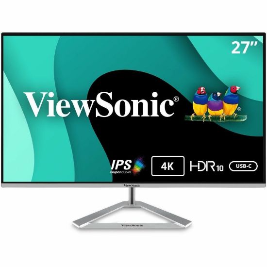 Picture of ViewSonic VX2776-4K-MHDU 27in 4K HD IPS Monitor