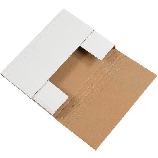 Picture of Partners Brand Easy Fold Mailers, 14 1/4in x 11 1/4in x 2in, White, Pack Of 50