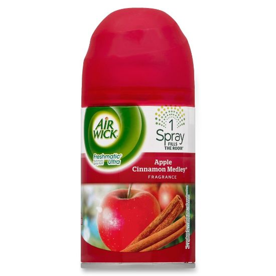 Picture of Air Wick Freshmatic Refill Apple/Cinnamon Spray - Spray - 6.17 oz - Apple, Cinnamon - 60 Day - 6 / Carton