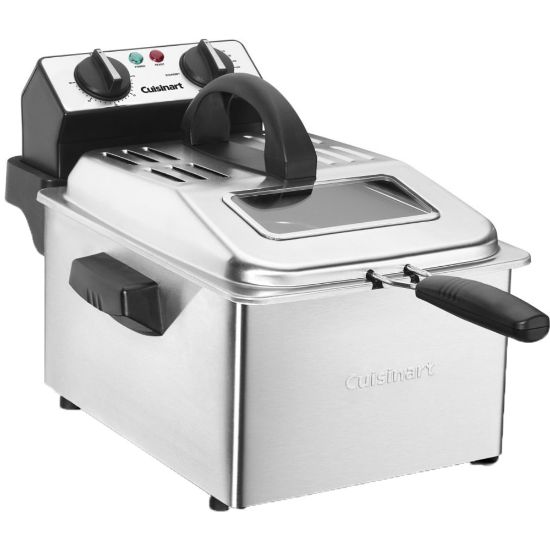 Picture of Cuisinart Professional Deep Fryer, 12-1/4inH x 11inW x 16-1/2inD, Silver