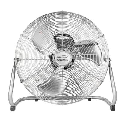 Picture of Brentwood Kool Zone 20in 3-Speed Floor Fan, 24in x 23-1/2in, Chrome