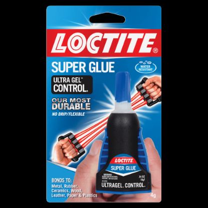 Picture of Loctite Ultra Gel Control Super Glue, 0.14 Oz, Clear