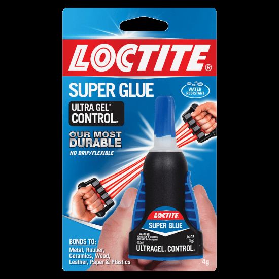 Picture of Loctite Ultra Gel Control Super Glue, 0.14 Oz, Clear