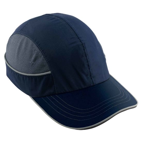 Picture of Ergodyne Skullerz 8950 Bump Cap, XL, Long Brim, Navy