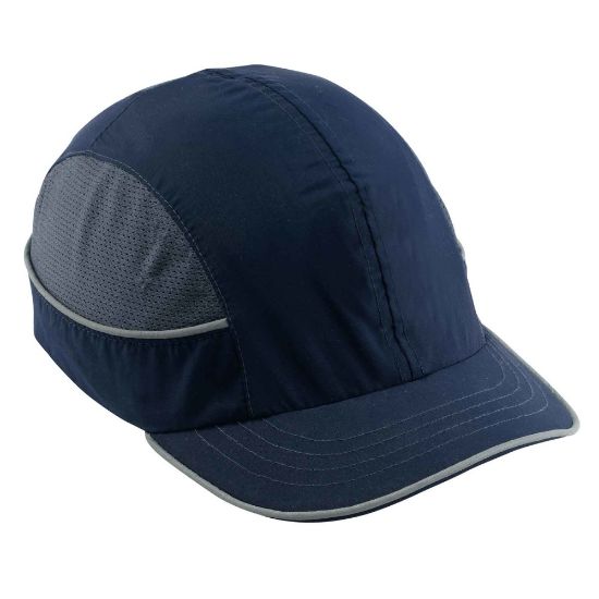 Picture of Ergodyne Skullerz 8950 Bump Cap, XL, Short Brim, Navy