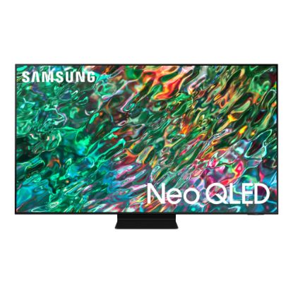 Picture of Samsung QN90B QN85QN90BAF 84.5in Smart LED-LCD 4K UHD TV, Titan Black/Sand Black