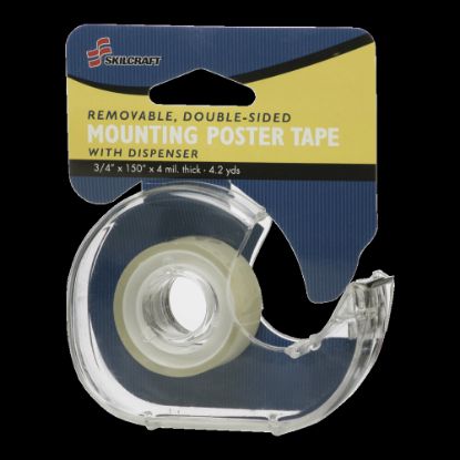 Picture of SKILCRAFT Double-Sided Removable Tape, 3/4in x 150in (AbilityOne 7510-01-565-9541)