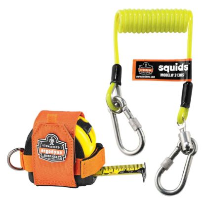 Picture of Ergodyne Squids 3190 Tape Measure Tethering Kit, 2 Lb, Black