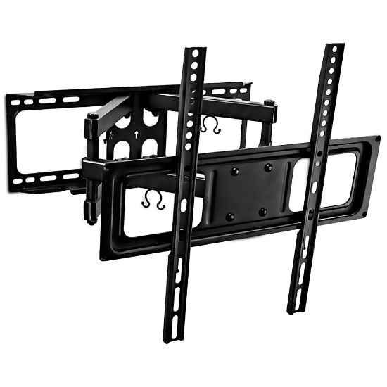 Picture of Mount-It! Full-Motion Wall Mount For 32 - 55in TVs, 11inH x 10inW x 2-1/8inD, Black