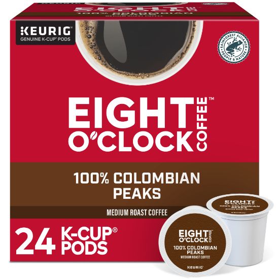 Picture of Eight O-Clock Single-Serve Coffee K-Cup Pods, Colombian, Carton Of 24