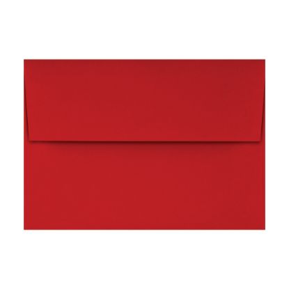 Picture of LUX Invitation Envelopes, A1, Gummed Seal, Holiday Red, Pack Of 1,000