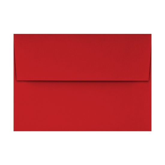 Picture of LUX Invitation Envelopes, A1, Gummed Seal, Holiday Red, Pack Of 1,000