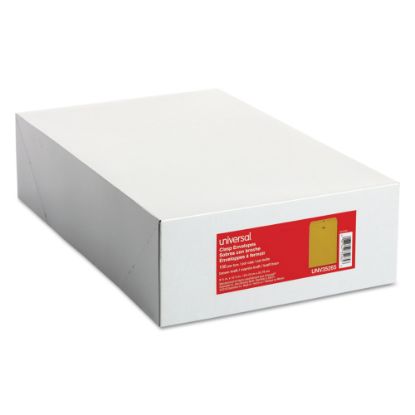 Picture of Universal Center-Seam 9 1/2in x 12 1/2in Manila Envelopes, Clasp Closure, 28 Lb, Brown Kraft, Box Of 100