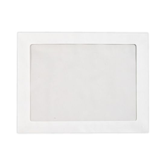 Picture of LUX #9 Full-Face Window Envelopes, Middle Window, Gummed Seal, Bright White, Pack Of 1,000