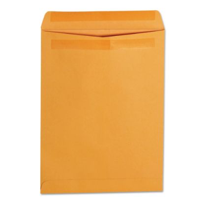 Picture of Universal Self-Stick File-Style 12in x 9in Manila Envelopes, Self-Adhesive Closure, Brown Kraft, Box Of 250