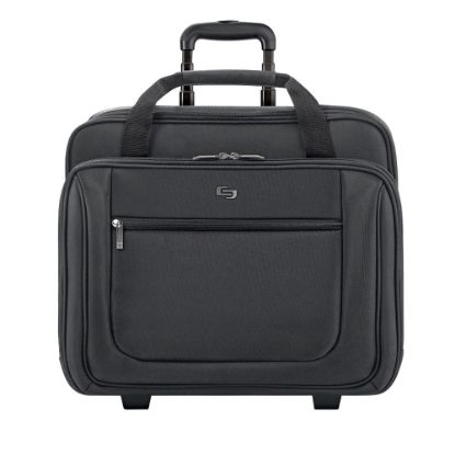 Picture of Solo New York Bryant Rolling Portfolio Bag with 17.3in Laptop Pocket, Black