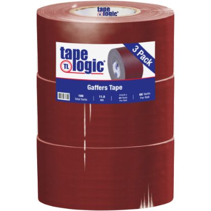 Picture of Tape Logic Gaffers Tape, 3in x 60 Yd., 11 Mil, Burgundy, Case Of 3 Rolls