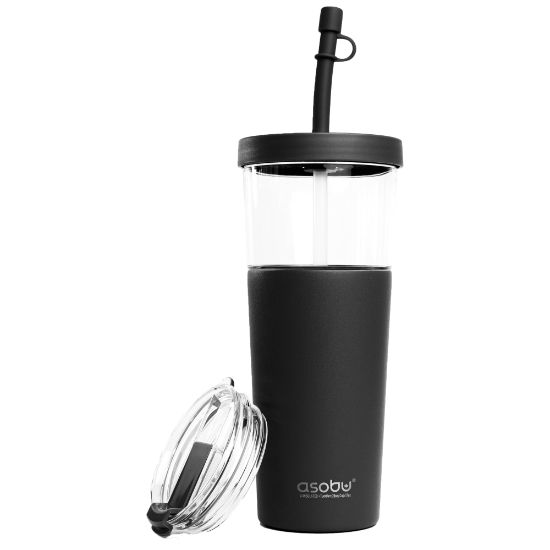 Picture of Asobu Marina 2-in-1 Tumbler, 28 Oz, Black