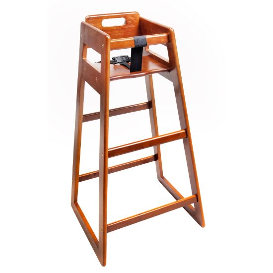 Picture of CSL Pub-Height Highchair, Brown