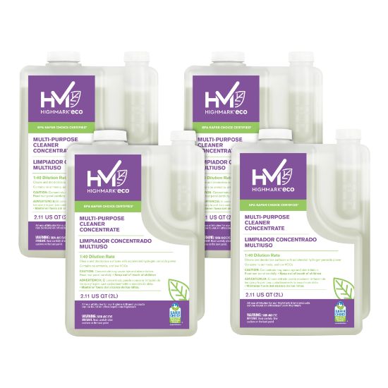 Picture of Highmark ECO Multi-Purpose Cleaner Concentrate, 2 Liters, Case Of 4 Bottles