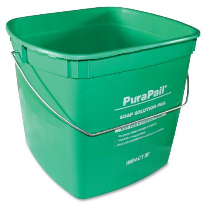 Picture of Impact PuraPail Utility Cleaning Bucket - 6 quart - 7.7in x 8.1in - Green - 1 Each