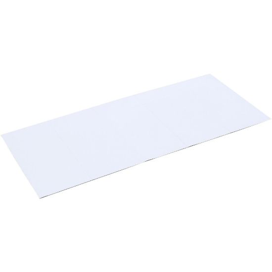 Picture of MasterVision Magnetic Dry-Erase Writable Strips, 2in x 0.88in, White, Pack Of 25