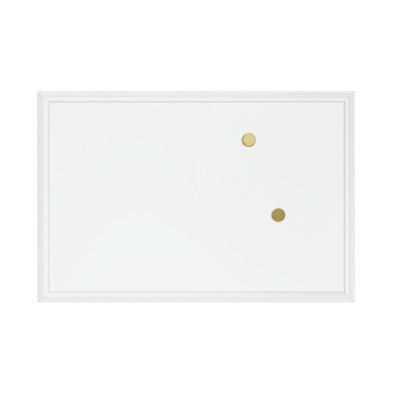 Picture of U Brands Magnetic Dry-Erase Board, 30in X 20in, White Decor Frame (2071U00-01)