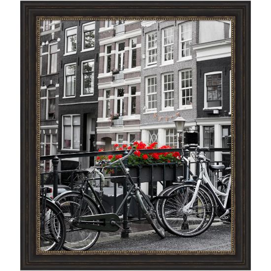 Picture of Amanti Art Narrow Picture Frame, 28in x 24in, Matted For 20in x 24in, Accent Bronze