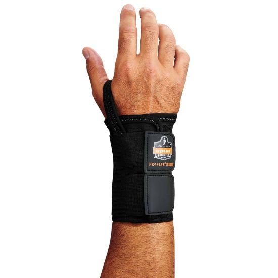 Picture of Ergodyne ProFlex 4010 Support, Right Wrist, Medium, Black