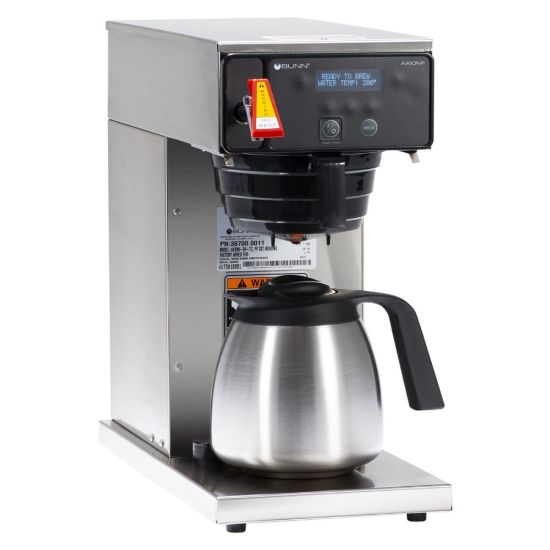 Picture of BUNN Axiom 120-Cup Coffee Brewer, DV TC, Stainless Steel