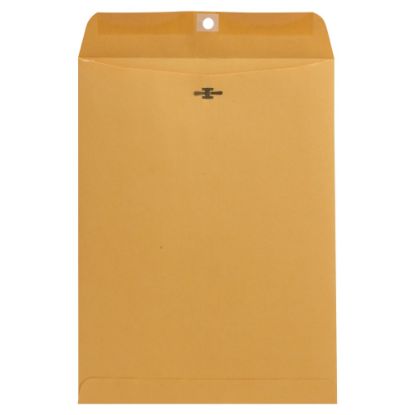 Picture of Universal Center-Seam 9in x 12in Manila Envelopes, Clasp Closure, 32 Lb, Brown Kraft, Box Of 100