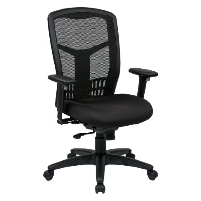 Picture of Office Star ProGrid Mesh High-Back Managers Chair, Coal