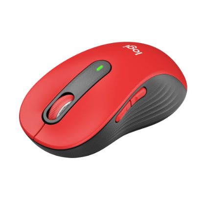 Picture of Logitech Signature M650 L Full-Size Wireless Mouse, Red, 910-006358