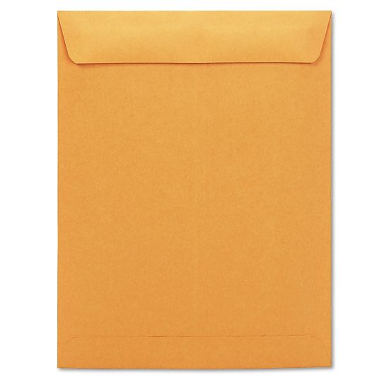 Picture of Universal Center Seam 10in x 13in Manila Catalog Envelopes, Gummed Closure, 24 Lb, Brown Kraft, Box Of 250