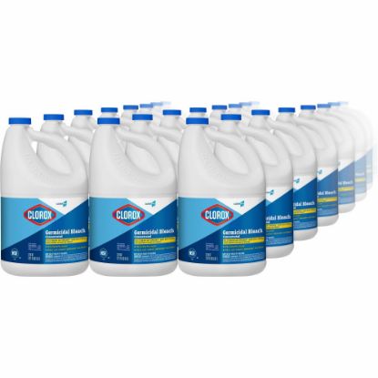 Picture of CloroxPro Germicidal Bleach - Concentrate Liquid - 121 fl oz (3.8 quart) - 84 / Bundle - Clear