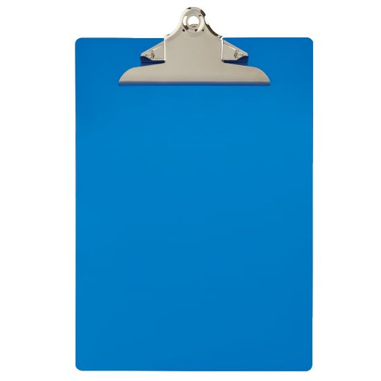 Picture of Office Depot Brand Aluminum Clipboard, 12in x 9in, Blue