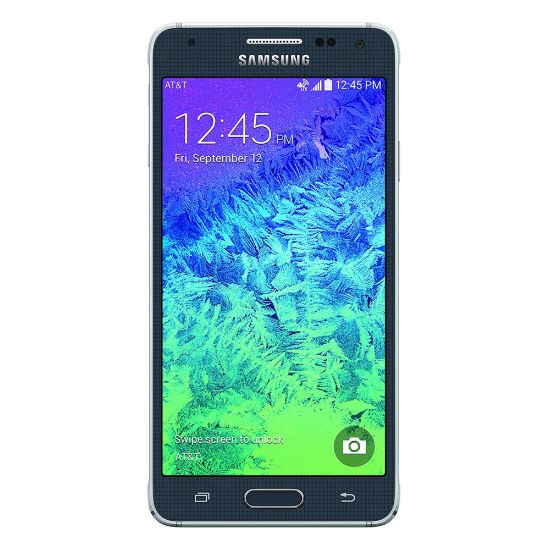 Picture of Samsung Galaxy Alpha G850A Refurbished Cell Phone, Black, PSC100491