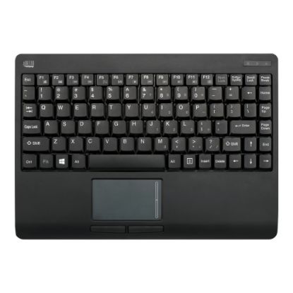 Picture of Adesso Wireless Mini Touchpad Keyboard, Black