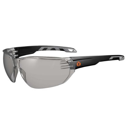 Picture of Ergodyne Skullerz VALI Frameless Safety Glasses, One Size, Matte Black Frames, Anti-Fog Indoor/Outdoor Lens