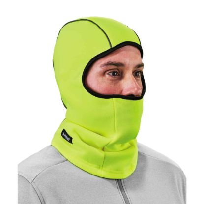 Picture of Ergodyne N-Ferno 6821 Fleece Balaclava, One Size, Lime