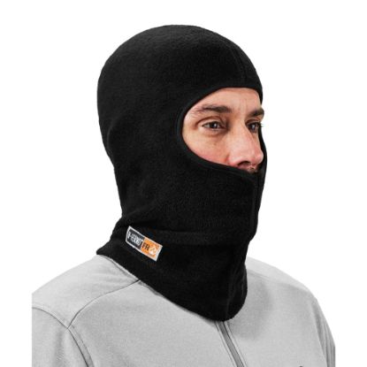 Picture of Ergodyne N-Ferno 6828 Modacrylic Blend FR Fleece Balaclava, One Size, Black