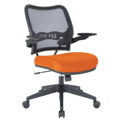 Picture of Office Star Deluxe AirGrid Mesh Mid-Back Chair, Orange