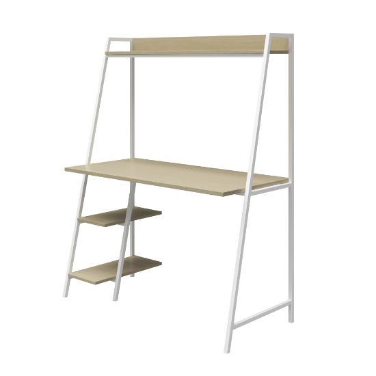 Picture of Ameriwood Home Bushwick 44inW Ladder Computer Desk, Beige