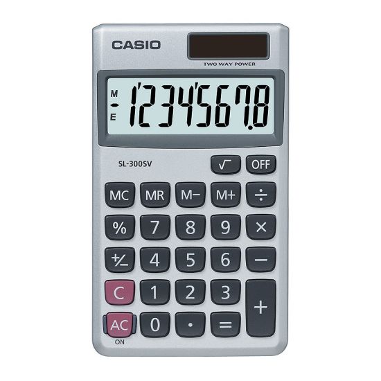 Picture of Casio SL-300SV Handheld Display Calculator