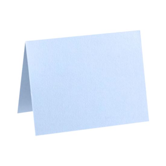 Picture of LUX Folded Cards, A6, 4 5/8in x 6 1/4in, Baby Blue, Pack Of 250