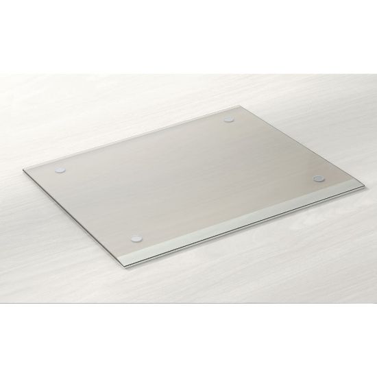 Picture of Lorell Desk Pad - Rectangular - 24in Width - Rubber - Clear