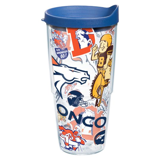 Picture of Tervis NFL All-Over Tumbler With Lid, 24 Oz, Denver Broncos