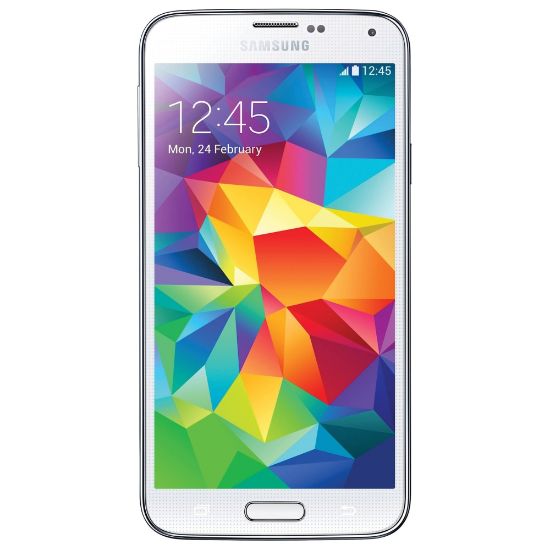 Picture of Samsung Galaxy S5 G900A Certified Refurbished Cell Phone, White, PSC100008