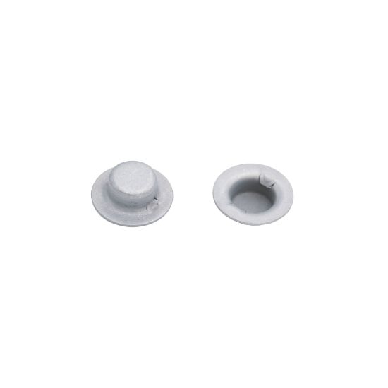 Picture of Nilfisk Replacement 1/2in Push-Cap Nut For Advance Carpet Cleaners, Black