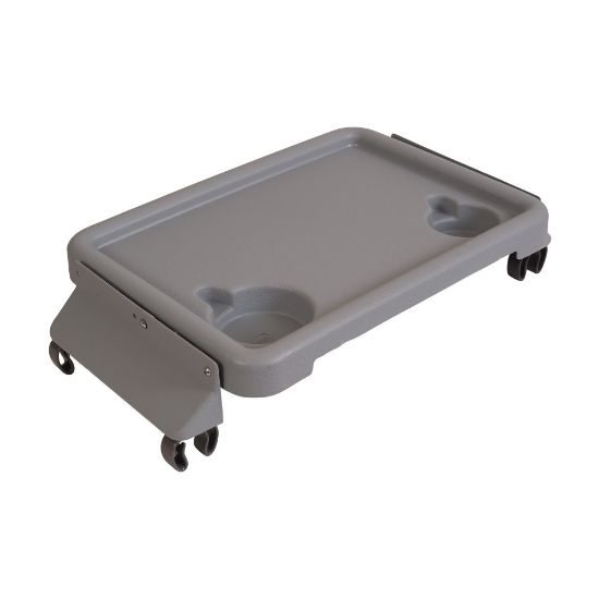 Picture of DMI Folding Walker Tray With Cup Holders, 16in x 11in, Gray